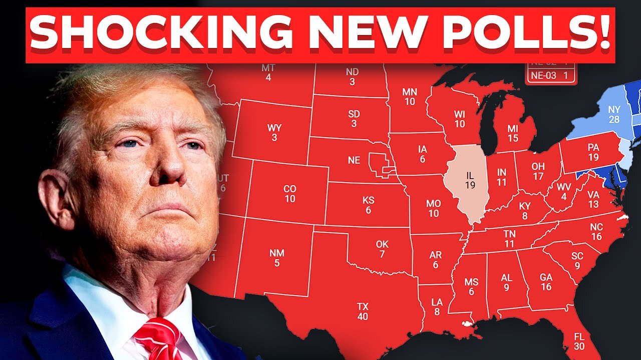 2024 Election Map Based On the Latest Poll From ALL 50 STATES!