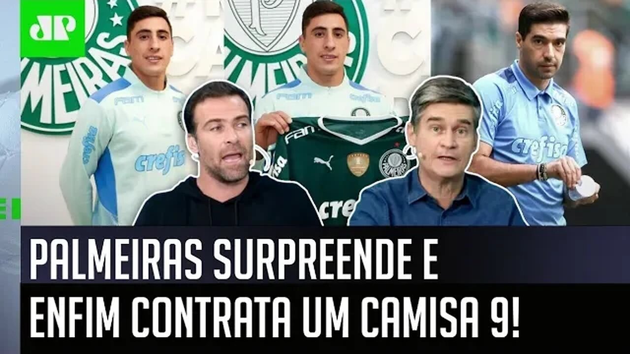 "Essa CONTRATAÇÃO mostra que..." Palmeiras SURPREENDE, ANUNCIA CAMISA 9 e GERA DEBATE!