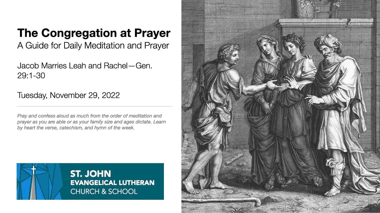 Jacob Marries Leah and Rachel—Gen. 29:1-30