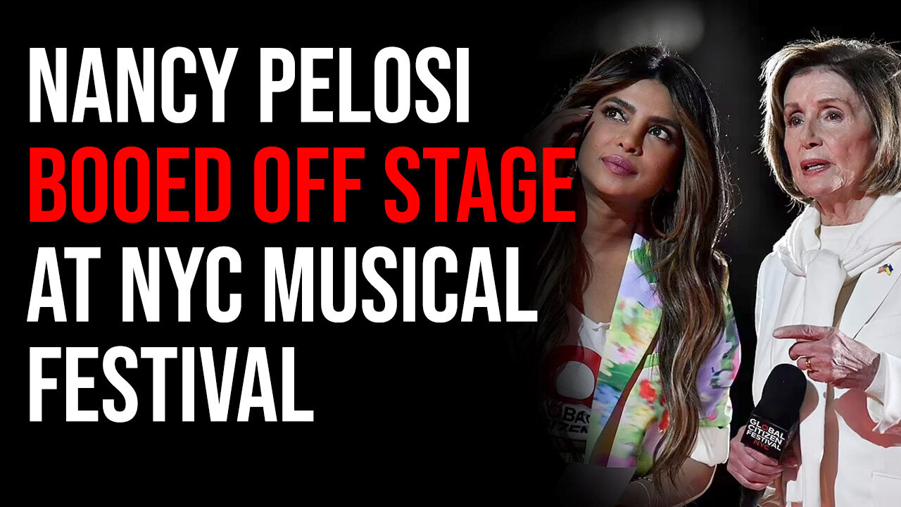 Nancy Pelosi Booed At Musical Festival, EVERYONE Hates Her