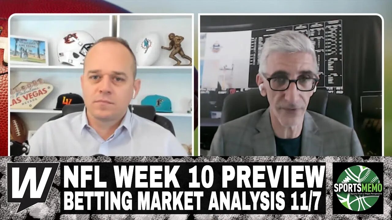 The Opening Line Report | NFL Week 10 Betting Market Analysis | November 7