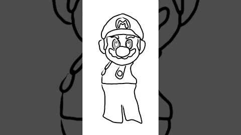 Evil Mario to Good! #mario #mariomovie #art