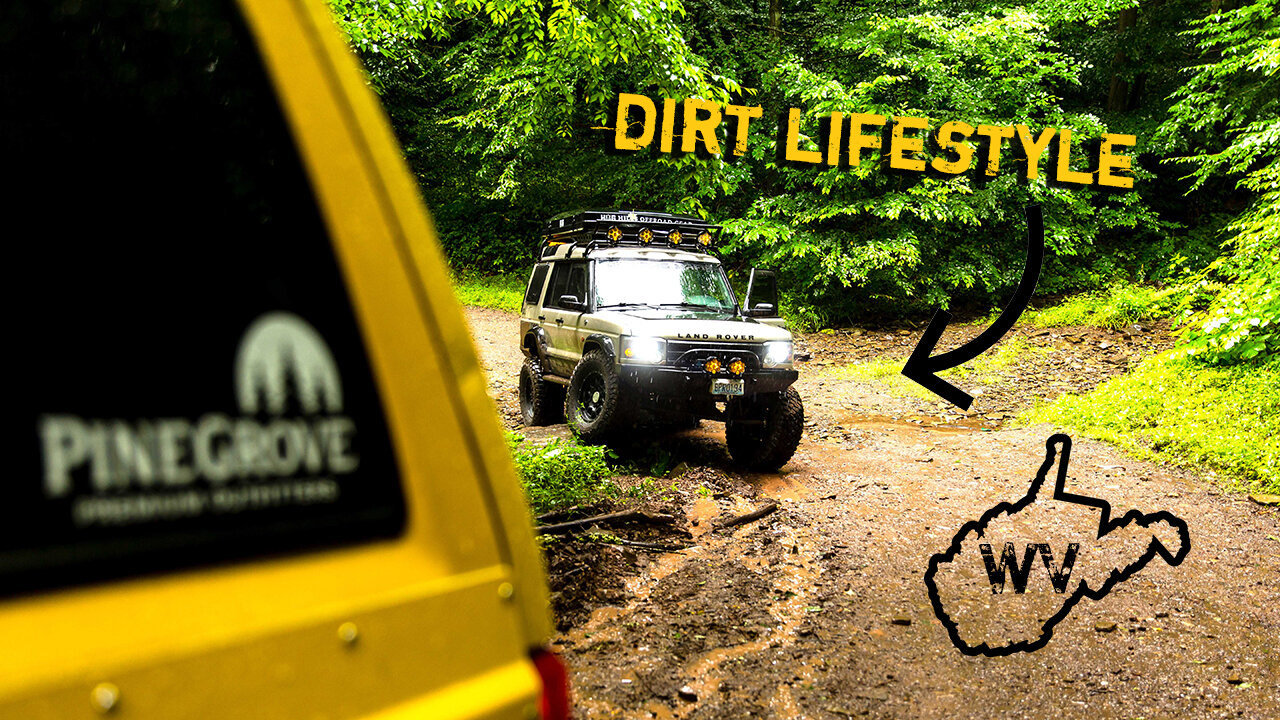 Exploring West Virginia with Dirt Lifestyle - Jeep XJ Falls Off Cliff!