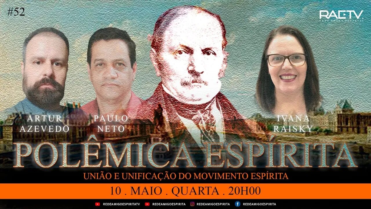 52º Polêmica Espírita - União e Unificação do Movimento Espírita com Ivana Raisky (FEEGO)