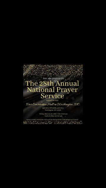 The 28th Annual National Prayer Service