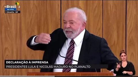 Absurdo Lula declara que EUA é adversário