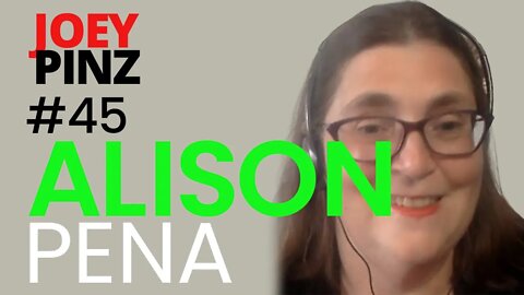 #45 Alison Pena: The Bad Widow | Joey Pinz Discipline Conversations