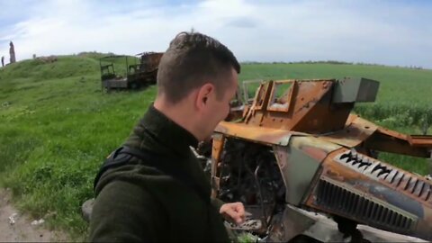 The fields of Kherson region are full of broken and destroyed AFU equipment, including American built