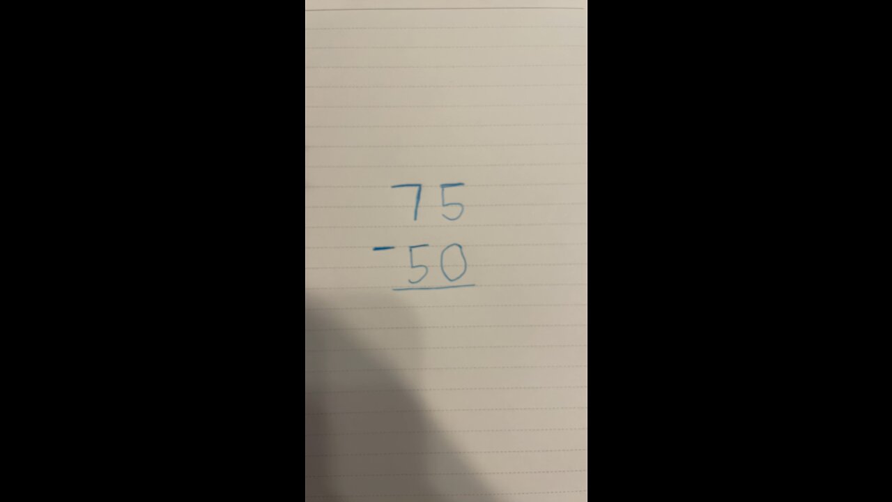 2 Digit Subtraction (No Regrouping)