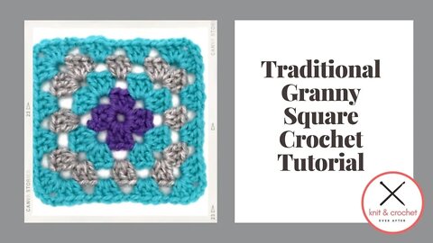 Motif of the Month Jan. 2013: Traditional Granny Square Workshop with Free Crochet Pattern