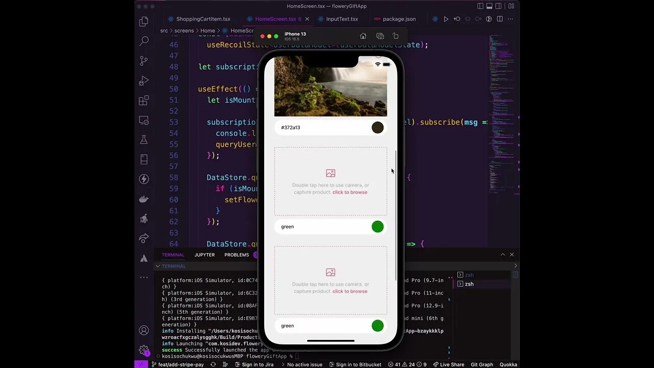 Admin Upload Products As A Seller | Gift Shop App | React Native | AWS Storage
