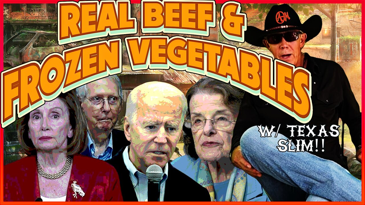 Real Beef & Frozen Vegetables w/ Texas Slim!