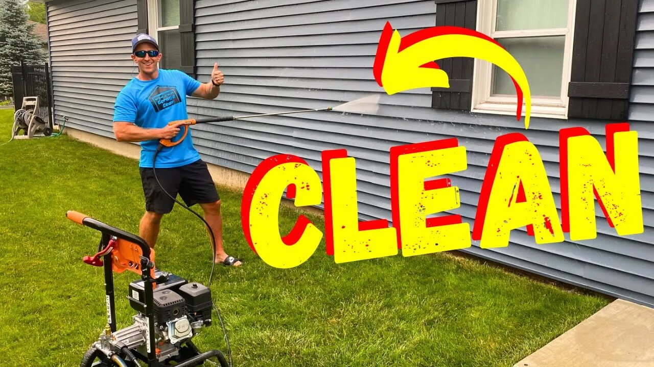 HOW TO PRESSURE WASH VINYL SIDING FOR BEGINNERS