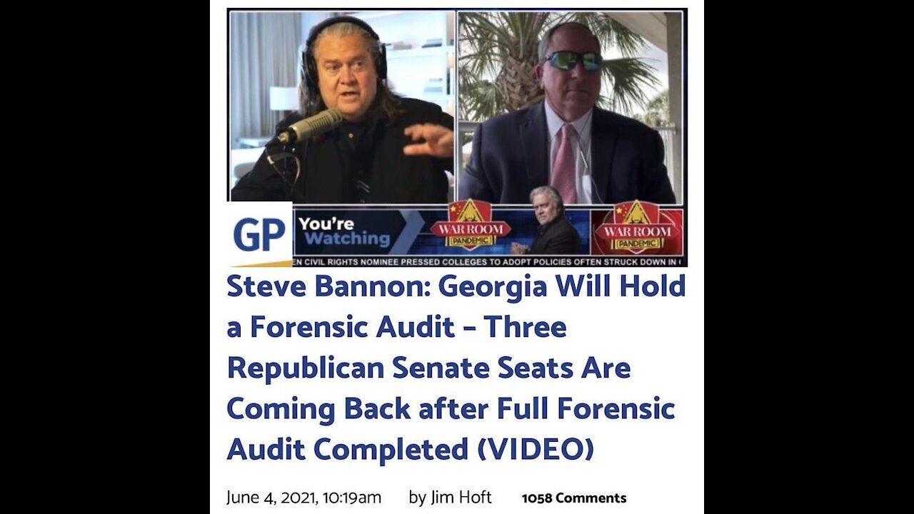 AUDIT Repercussion, bernard Klerik says its coming and Mike Flynn Drops a trump video saying....