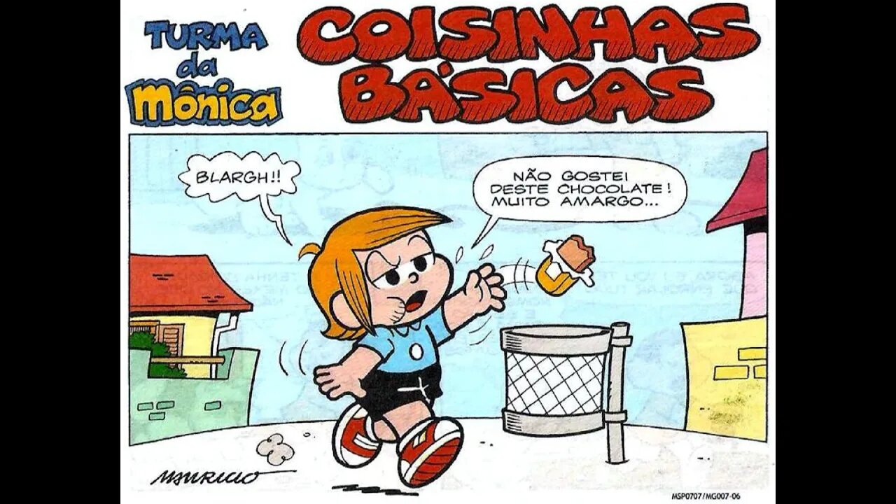 Turma da Mônica em-Coisinhas básicas | Gibis do Rapha 2