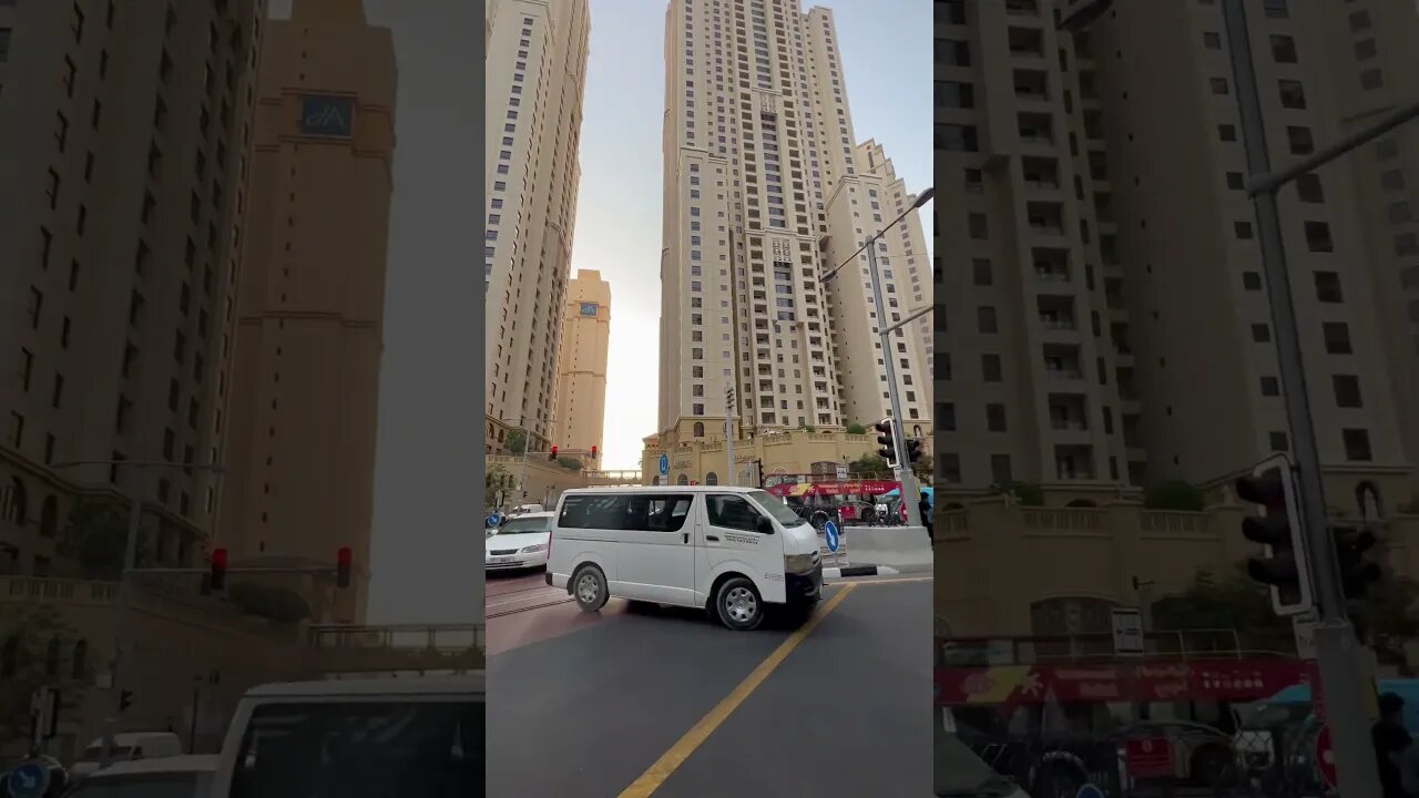 Dubai Marina Road Cross 🇦🇪 #shorts #travel #dubai #reels #webseries #short #uae #nature #dubai #uk