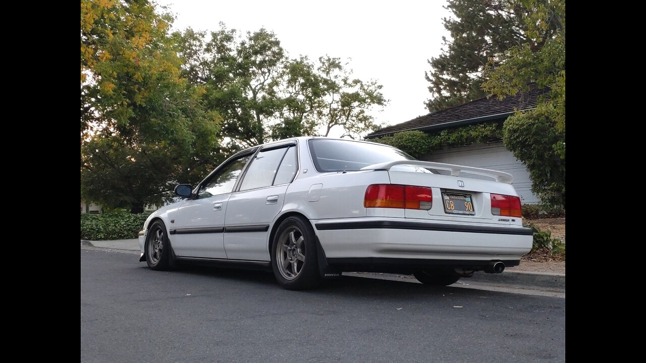 1992 CB7 Accord rear conversion