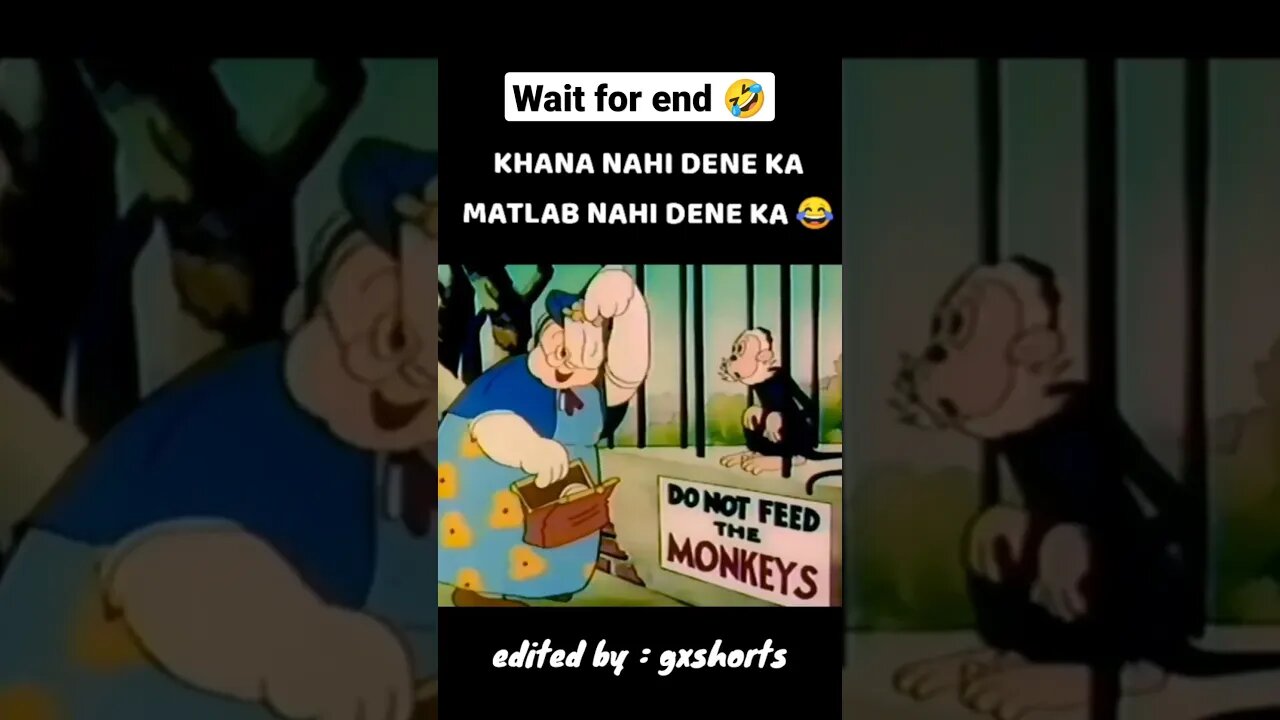 wait for monkey 🐒 🤣🤣 #shorts #viral #memes