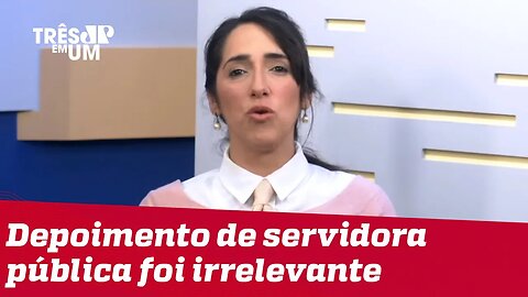 Bruna Torlay: CPI da Covid convoca e desconvoca segundo conveniências políticas