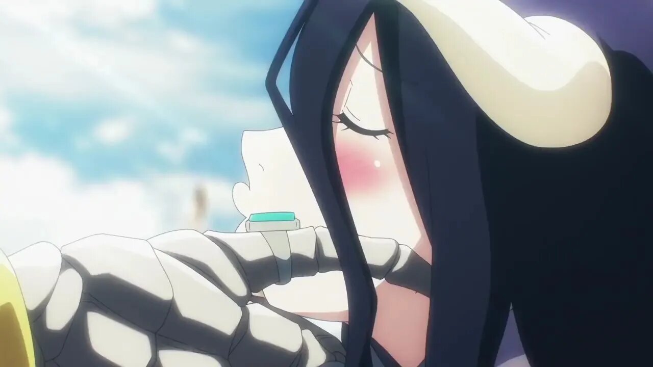 Ainz Kissed Albedo and Bids Farewell | Overlord Season 4 Ep - 3