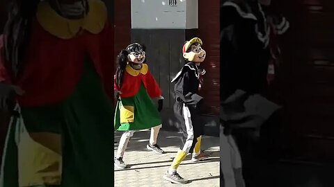 SUPER PULOS NINJAS NA CARRETA DA ALEGRIA FURACÃO, DANÇANDO FOFÃO, O MÁSKARA, BEN10 E PATATI