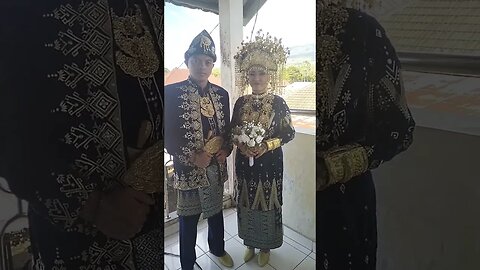 Pengantin Adat Palembang di lembah Gunung Dempo #shorts #short #shortvideo