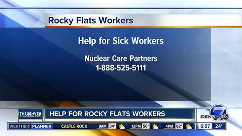 Help for Rocky Flats workers