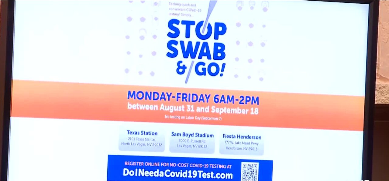 Clark County launches Stop, Swab and Go