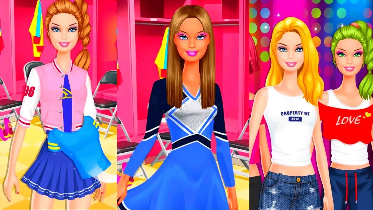Fashion doll sports day/fashion/doll fashion/dressup/makeup/girl games/new game 2023 @TLPLAYZYT