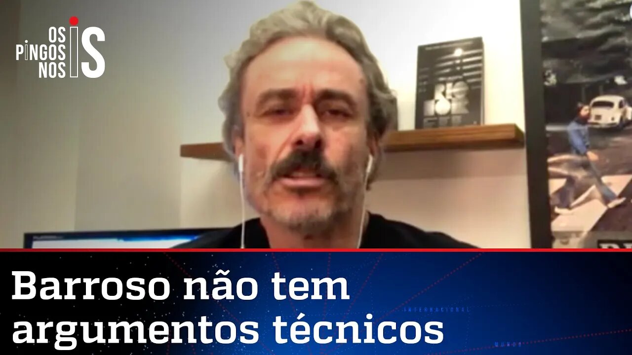 Fiuza: Barroso tenta barrar voto auditável apenas com retórica