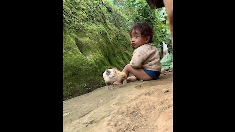 Baby cries terriable!!!(village )