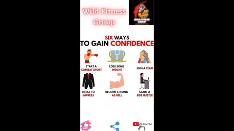 🔥6 ways to gain confidence🔥#fitness🔥#wildfitnessgroup🔥#shorts🔥