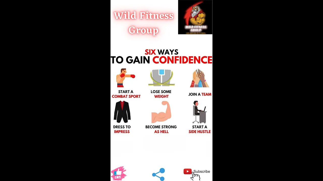 🔥6 ways to gain confidence🔥#fitness🔥#wildfitnessgroup🔥#shorts🔥