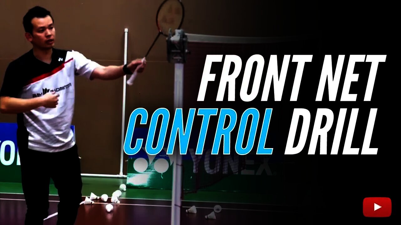 Front Net Control Drill - Badminton Doubles Lessons Kowi Chandra - English with Indonesian Subtitles