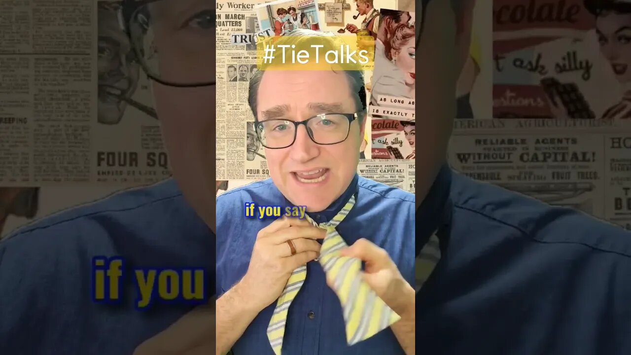 Stop leaving your "Thank yous" Naked! #shorts #tietalks #learningenglish