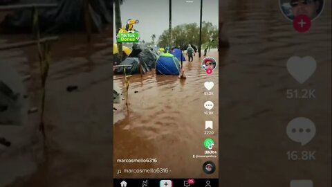 Resistência: Acampamento dos patriotas inunda Esse é o preço de não aceitar um condenado