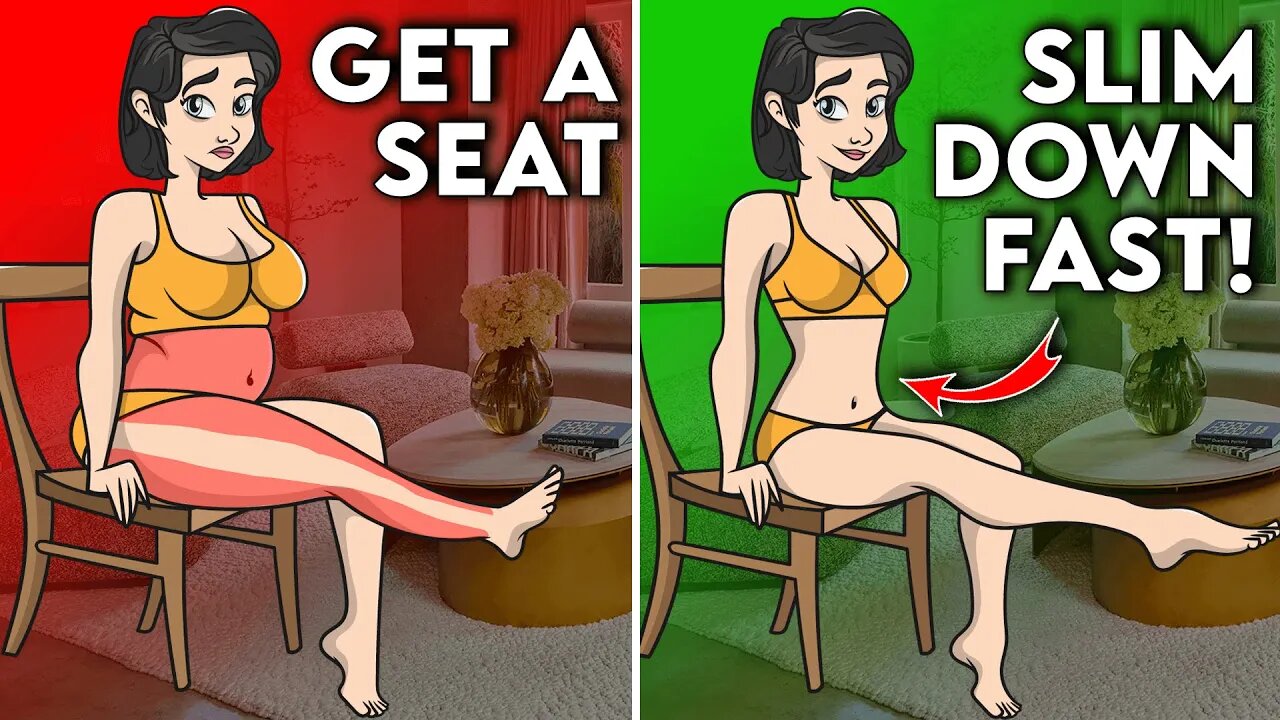 Unbelievable! Sit 10 Min/day For Flat Belly & Slim Thighs!