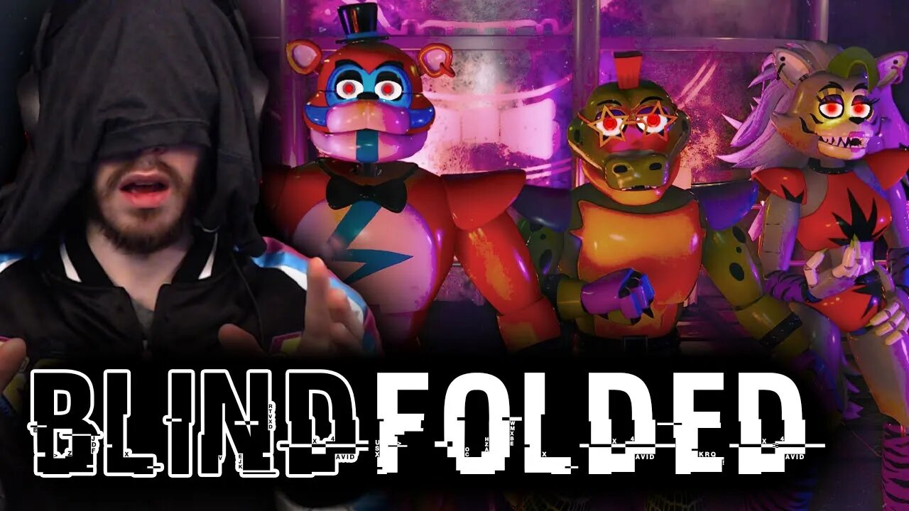 Can you BEAT FNAF Security Breach BLINDFOLDED?