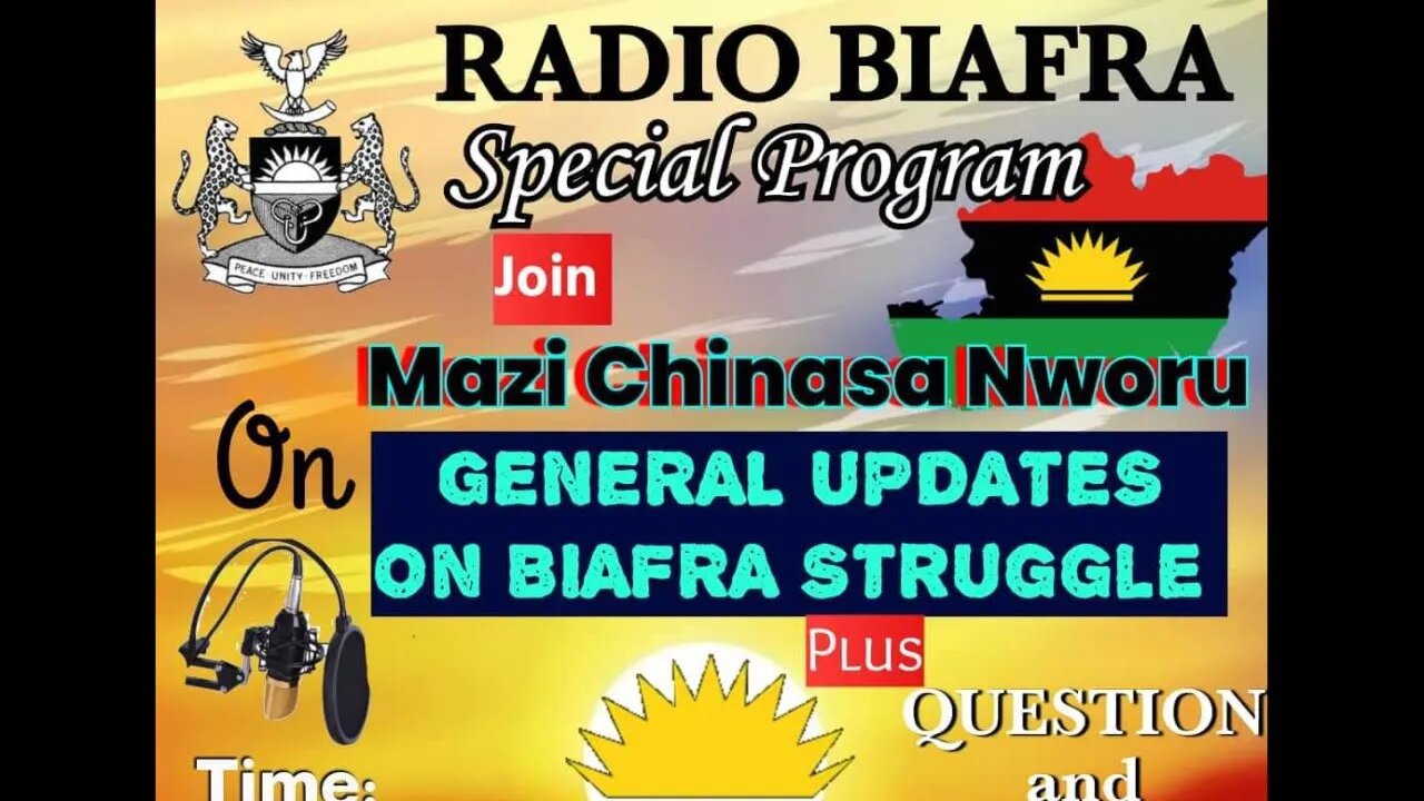 Special Radio Biafra program