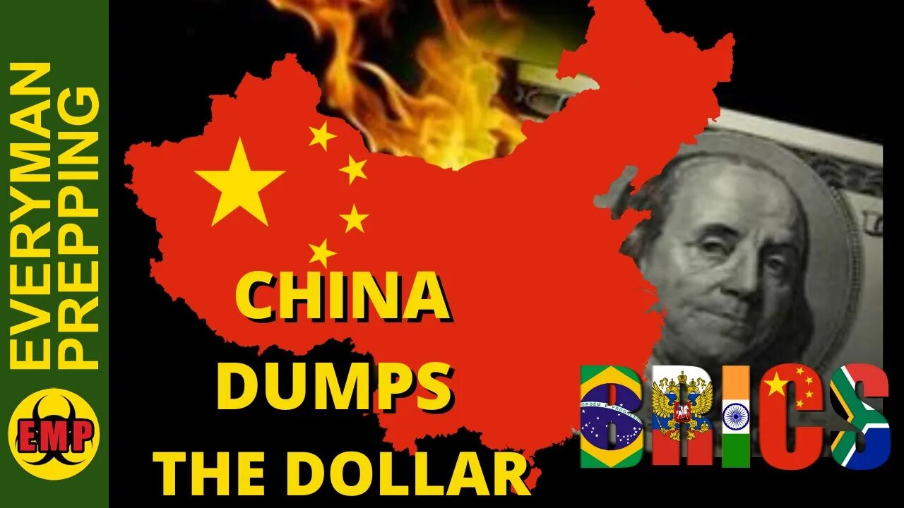 China is Selling their US Dollars - Destruction of US Bonds to Follow - BRICS