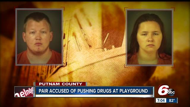 Two accused of pushing drugs at playground