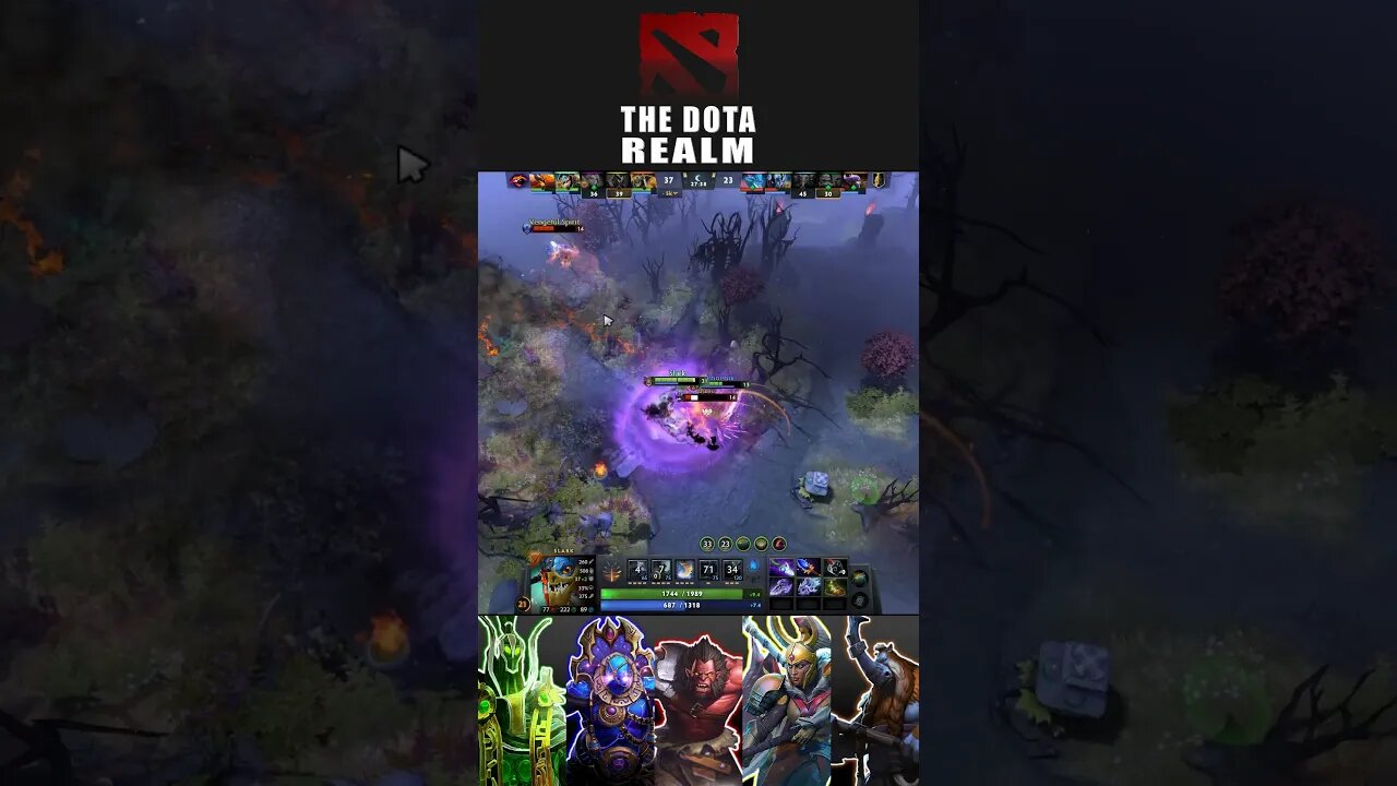 300 IQ Plays #dota2 #shorts #slark