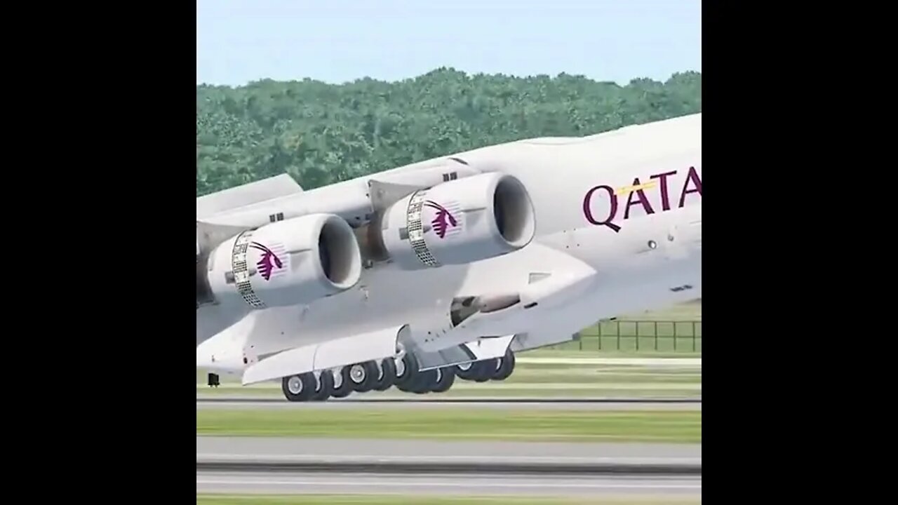 Qatar Airways Landing! #dailyhackness #Shorts #ytshorts #challenges #doityourself #useful