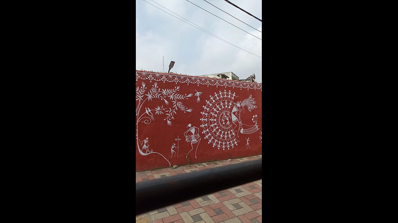 warli art on streets