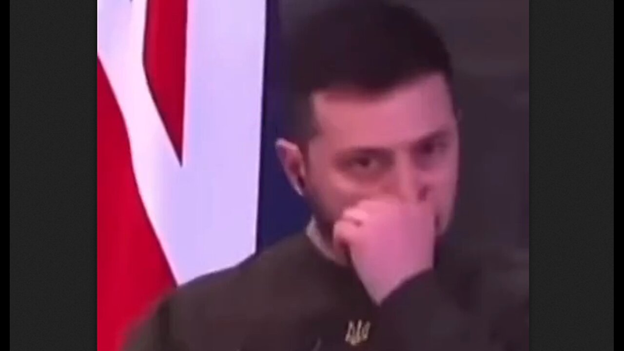 Coke Head Zelensky Smashes World Record For # of Sniffs During a Press Conference