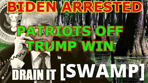 URGENRT!! SHOCKING NEWS - BIDEN ARRESTED - PATRIOTS OFF TRUMP WIN!!!