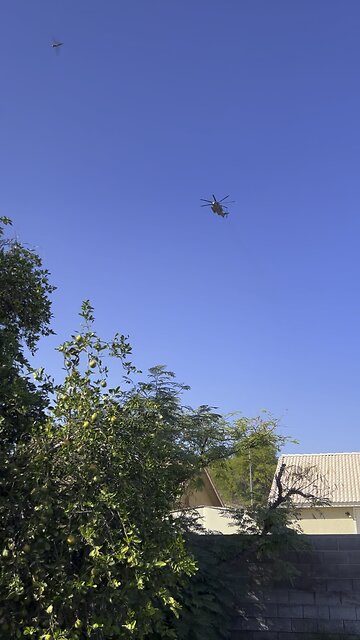 United States freedom flying in Arizona