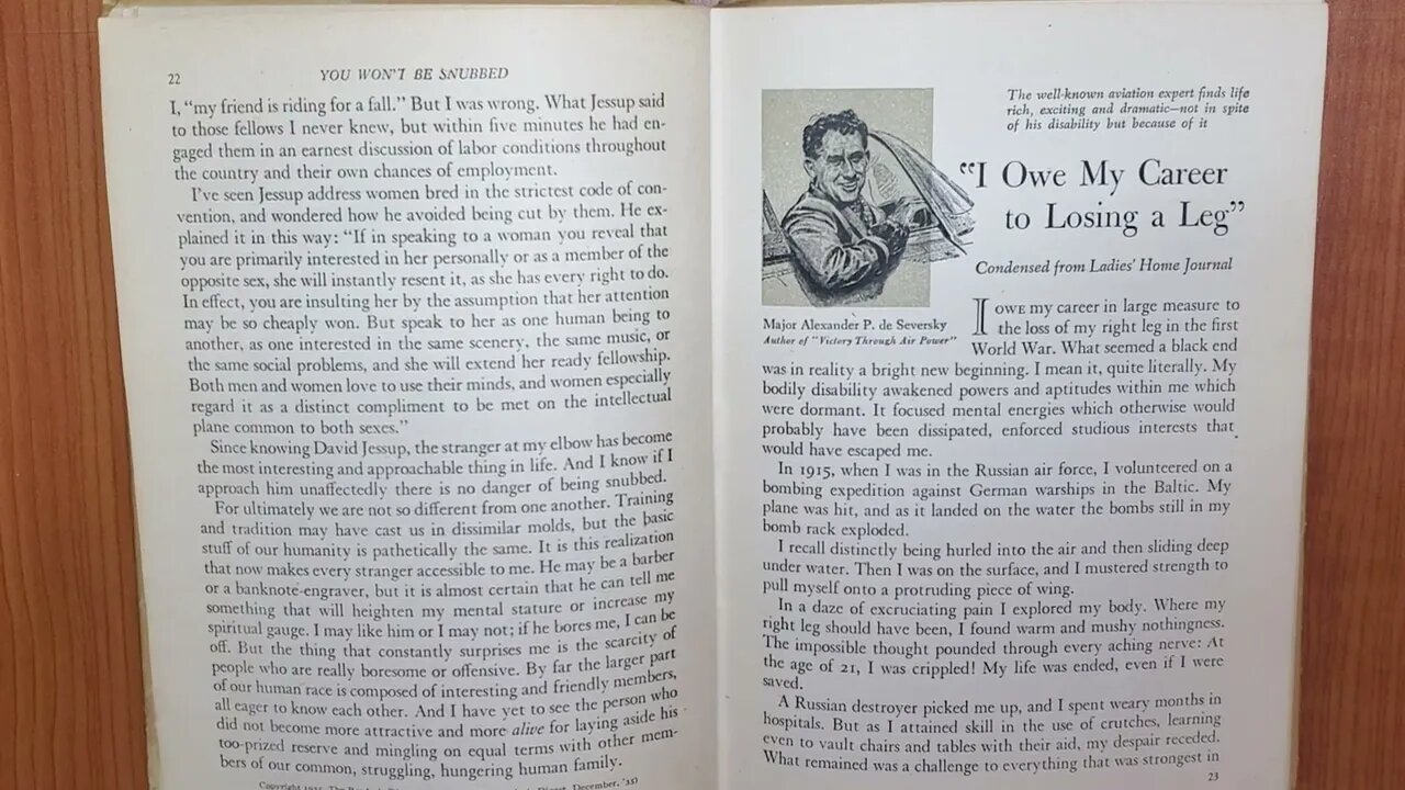 Getting the Most Out of Life 006 - Anthology From The Reader's Digest 1946 Audio/Video Book S006