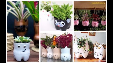 Never throw away pet bottles! See how to make your home beautiful with them as vases!