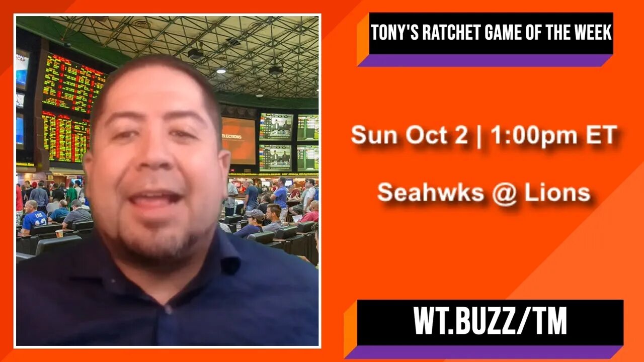 NFL Picks and Predictions | Lions vs Seahawks Betting Preview | NFL Week 4 Ratchet Free Play